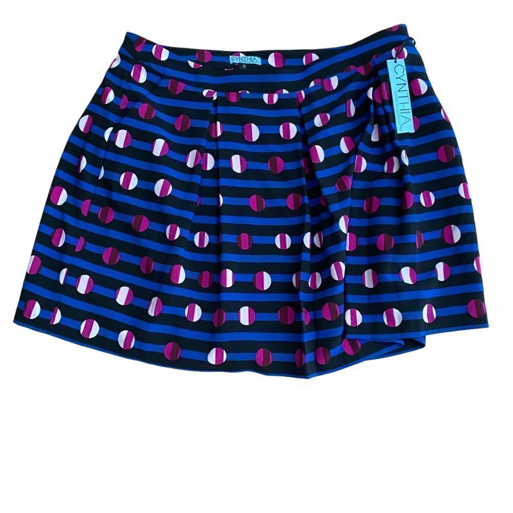 Cynthia Rowley Pleated Skirt Size 16 New With Tags
